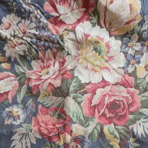 Vintage Ralph Lauren Kimberly cotton flat queen sheet